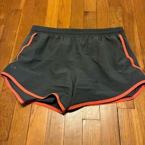 Under Armour Shorts Gray with Orange detail